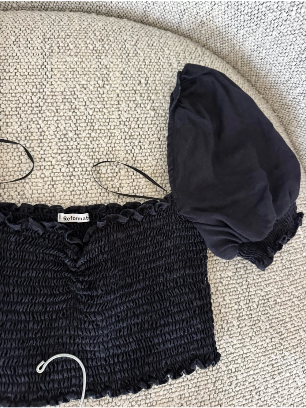 Reformation Linen Crop Top and Pant set